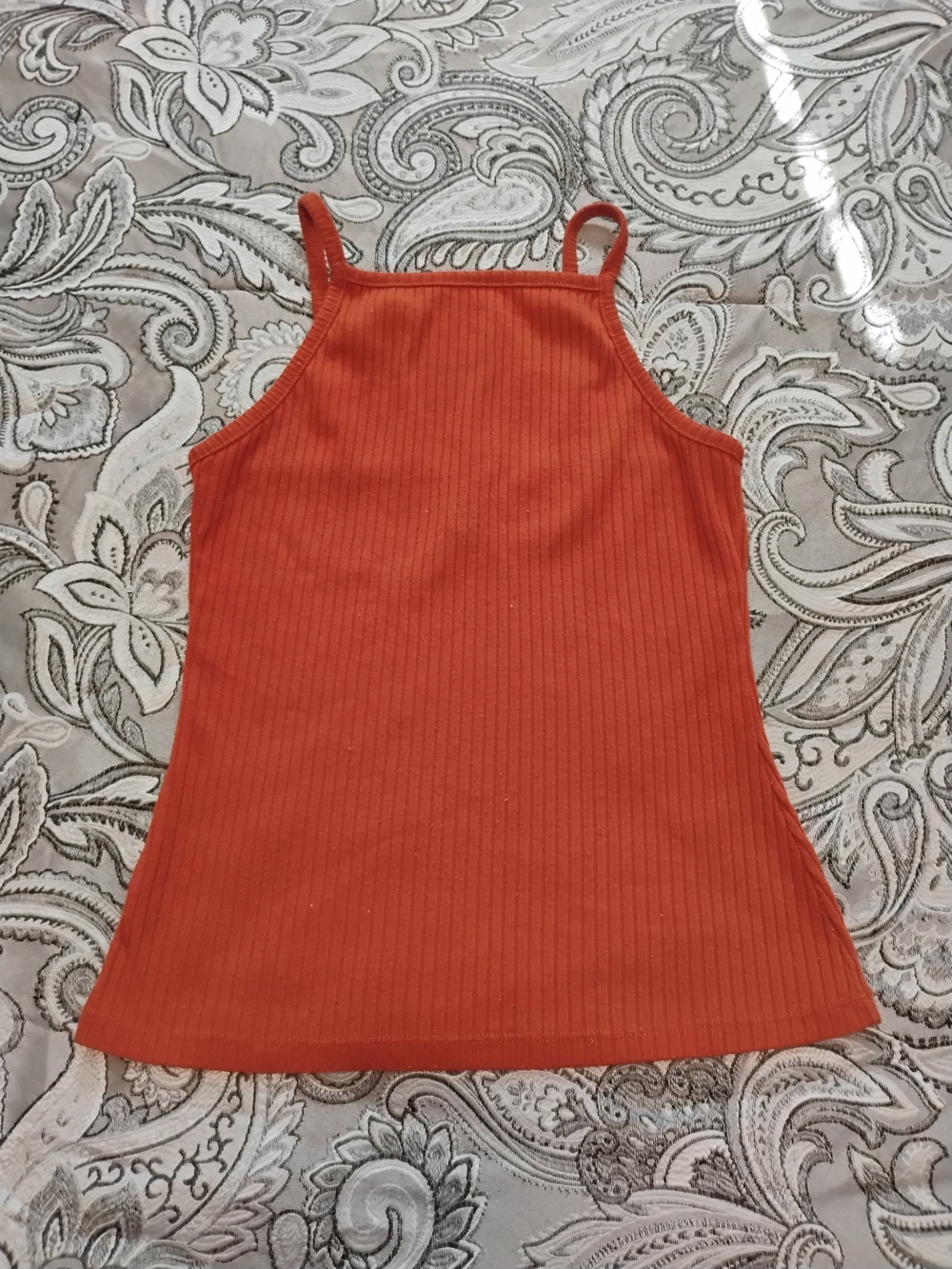 Rue21 Orange Tank Top Size M